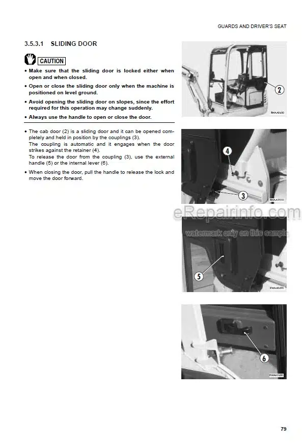Photo 7 - Komatsu GD655-5 Operation And Maintenance Manual Motor Grader TEN00446-04