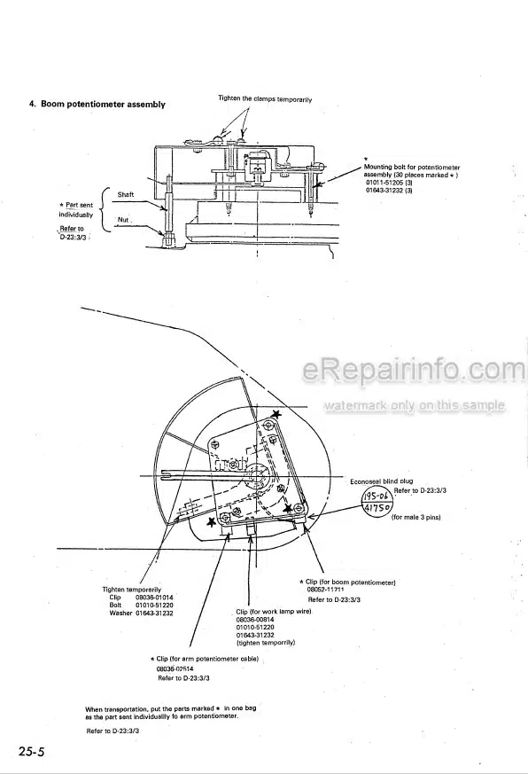 Photo 6 - Komatsu Galeo WA250PT-5 Operation And Maintenance Manual Wheel Loader TEN00085-00