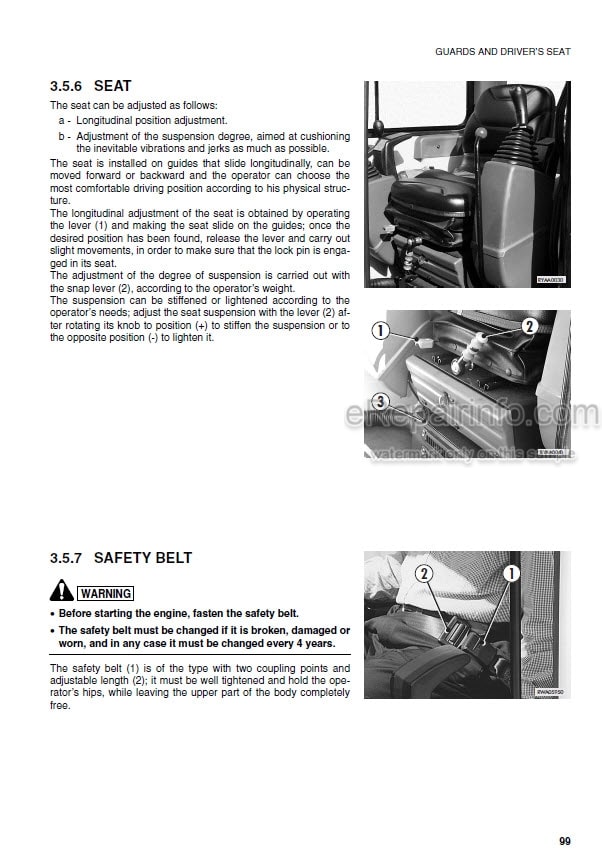 Photo 6 - Komatsu PC27R-8 Deluxe Operation And Maintenance Manual Hydraulic Excavator WEAM003102