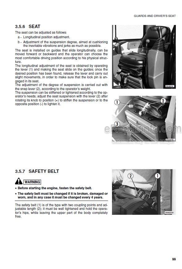 Photo 7 - Komatsu PC27R-8 Deluxe Operation And Maintenance Manual Hydraulic Excavator WEAM003102