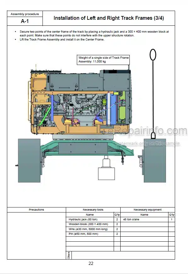Photo 6 - Komatsu PC600-8 PC600LC-8 Field Assembly Manual Hydraulic Excavator GEN00043-00