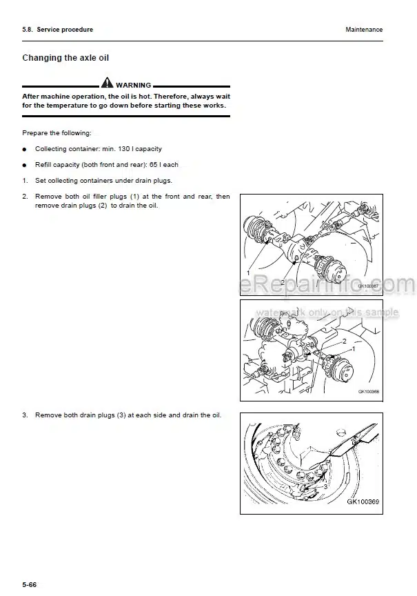 Photo 7 - Komatsu WA450-3 Operation And Maintenance Manual Wheel Loader SEAM004500