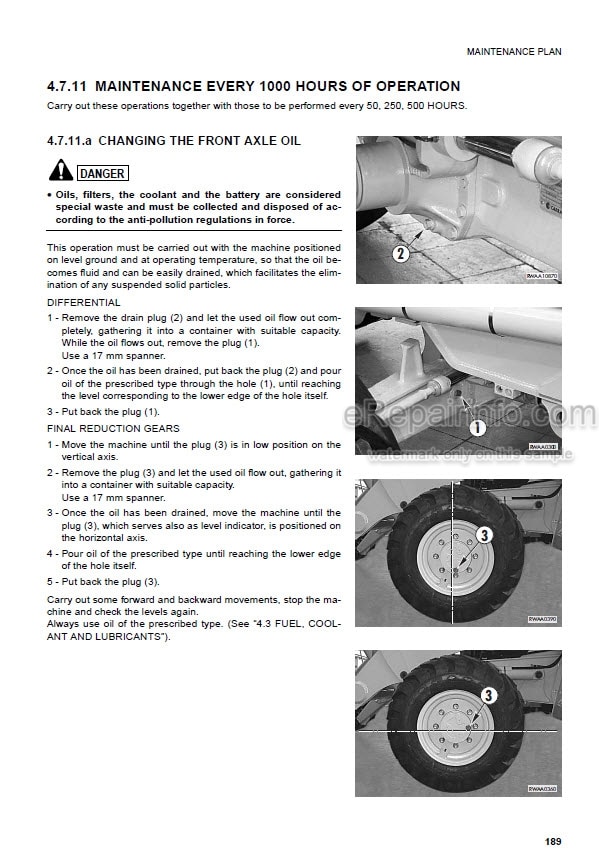 Photo 5 - Komatsu Avance WB91R-2 WB93R-2 Operation And Maintenance Manual Backhoe Loader WEAM002303