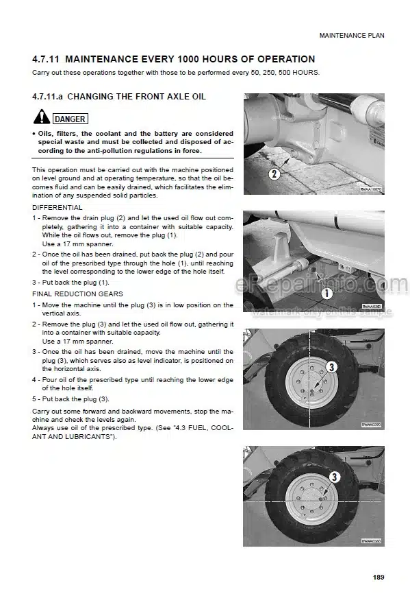 Photo 2 - Komatsu Avance WB91R-2 WB93R-2 Operation And Maintenance Manual Backhoe Loader WEAM002303