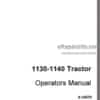 Photo 4 - Case IH 1130 1140 Operators Manual Tractor 9-19570R0