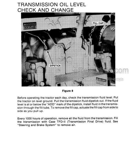 Photo 7 - Case IH 2590 Operators Manual Tractor
