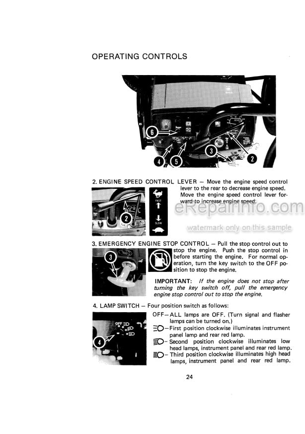 Photo 13 - Case IH 265 Operators Manual Offset Tractor CCJ0025281-