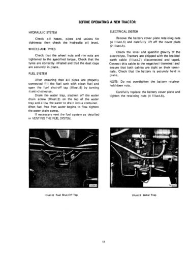Photo 6 - Case IH 384 238 Operators Manual Industrial Tractor