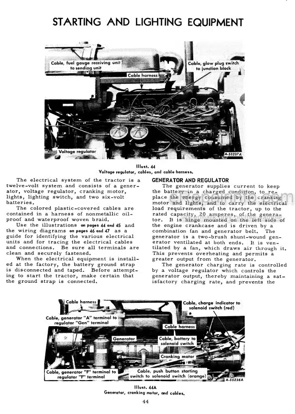 Photo 5 - Case IH 500 Operators Manual Diesel Tractor