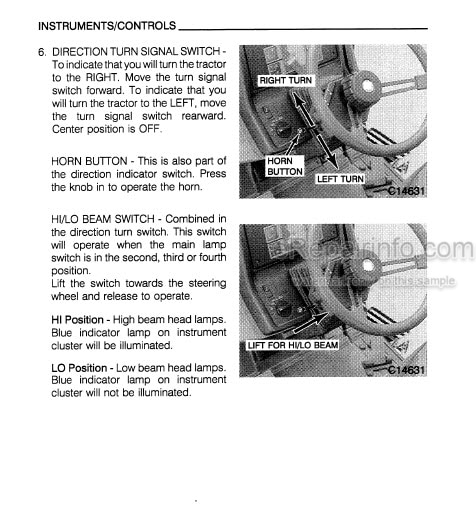 Photo 1 - Case IH 5130 5140 Operators Manual Tractor