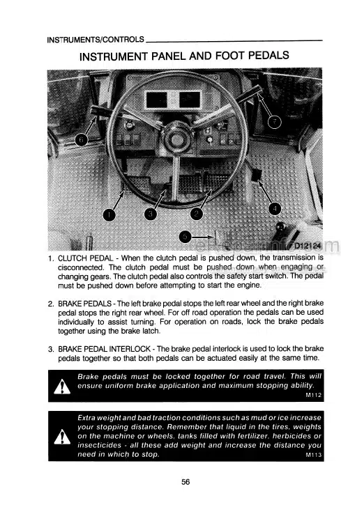 Photo 7 - Case IH 585 Operators Manual Tractor