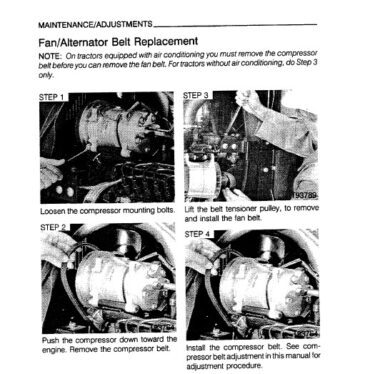 Photo 3 - Case IH 7130E 7140E Operators Manual Tractor 9-15442