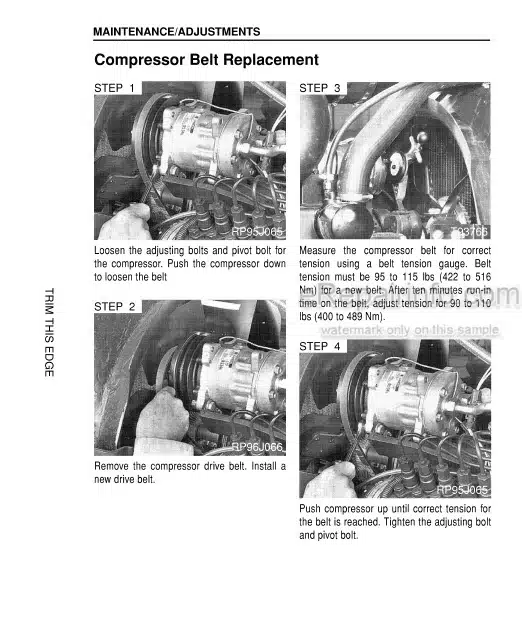 Photo 5 - Case IH 8930 8940 8950 Operators Manual Tractor
