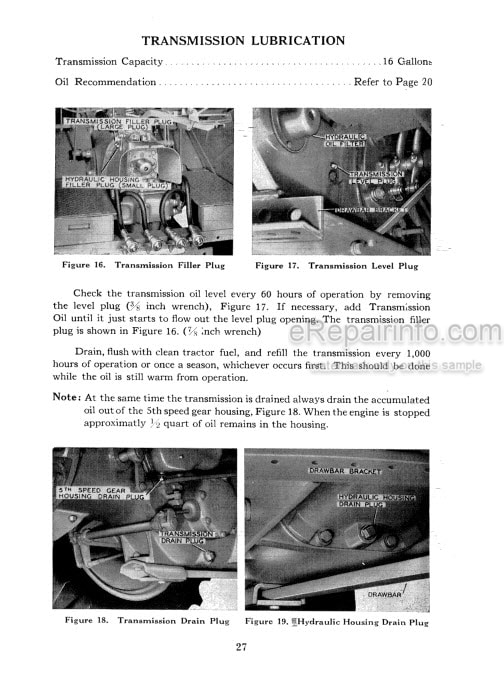 Photo 10 - Case IH 900 Operators Instruction Manual LP Gas Wheel Tractor