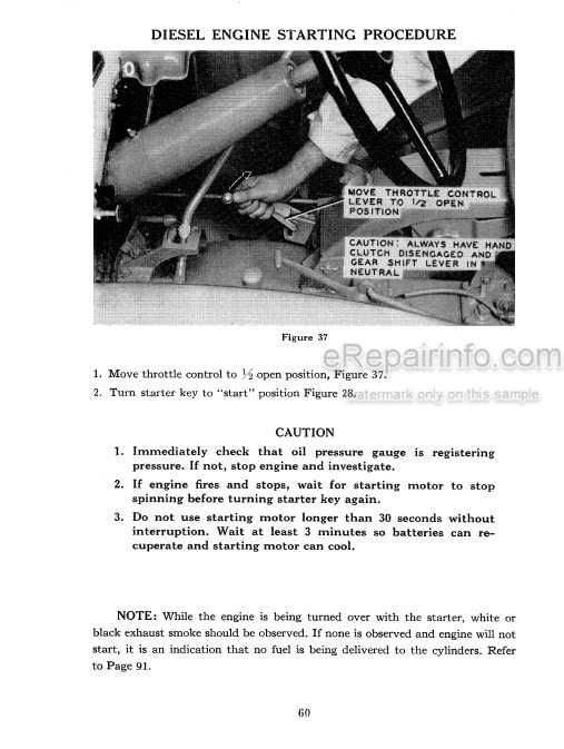 Photo 6 - Case IH 900 Operators Instruction Manual LP Gas Wheel Tractor