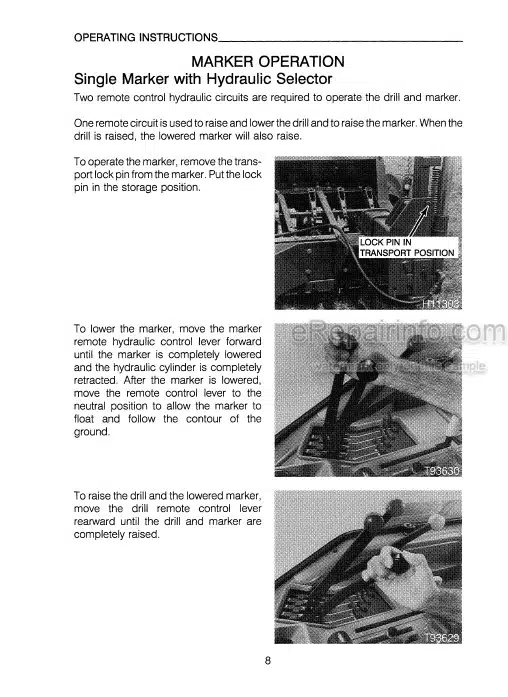 Photo 6 - Case IH 7288 7488 Operators Manual Tractor