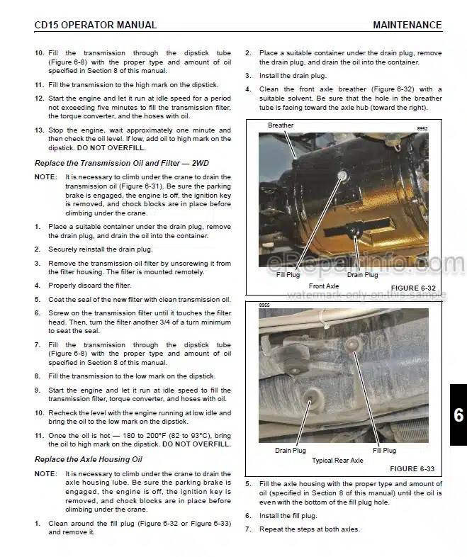 Photo 6 - Grove GHC75 Maintenance Instructions Telescopic Crane