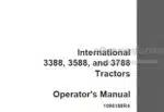 Photo 4 - International 3388 3588 3788 Operators Manual Tractor