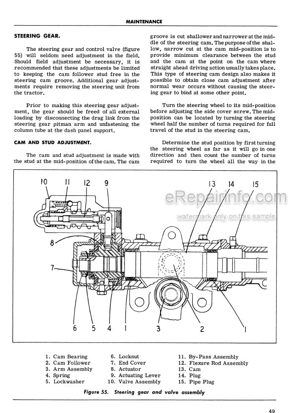 Photo 11 - International 4300 Operators Manual Four Wheel Drive Tractor