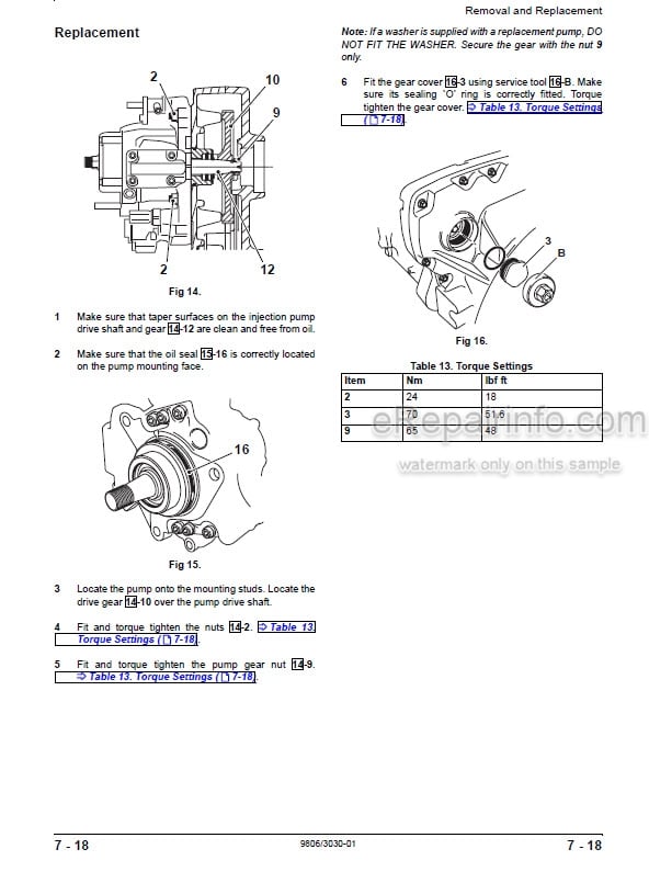 Photo 2 - JCB Dieselmax SE Tier 3 Service Manual Engine