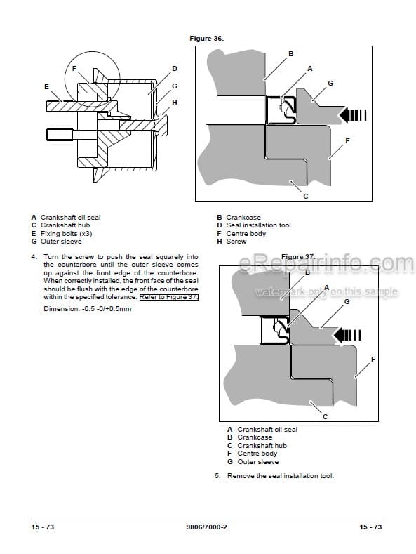 Photo 5 - JCB T2 T3 Service Manual Elec 6 Cyl Engine