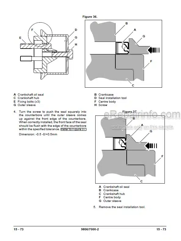 Photo 9 - JCB T2 T3 Service Manual Elec 4 Cyl Engine