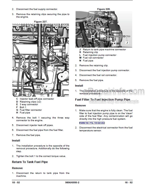Photo 6 - JCB T4F444 T4F448 Service Manual Elec 4 Cyl Engine