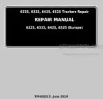 Photo 5 - John Deere 6225 6325 6425 6525 Repair Manual Tractor TM401019