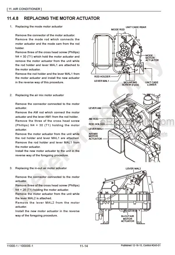 Photo 2 - Manitowoc 11000-1 10000E-1 Service And Maintenance Manual Crane