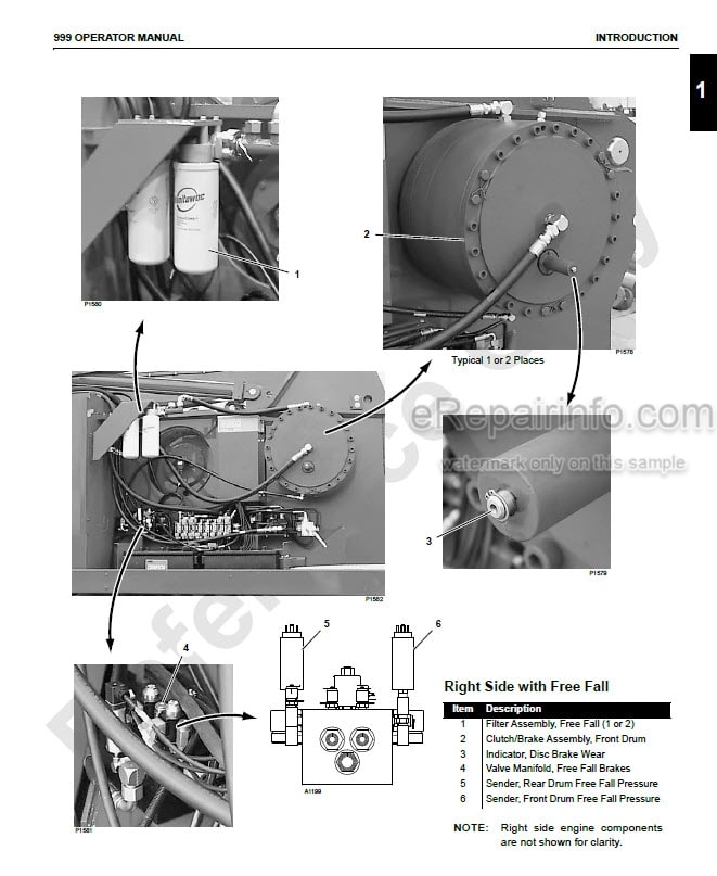 Photo 6 - Manitowoc 999 Operators Manual Crane Luffing Jib Attachment 9995000