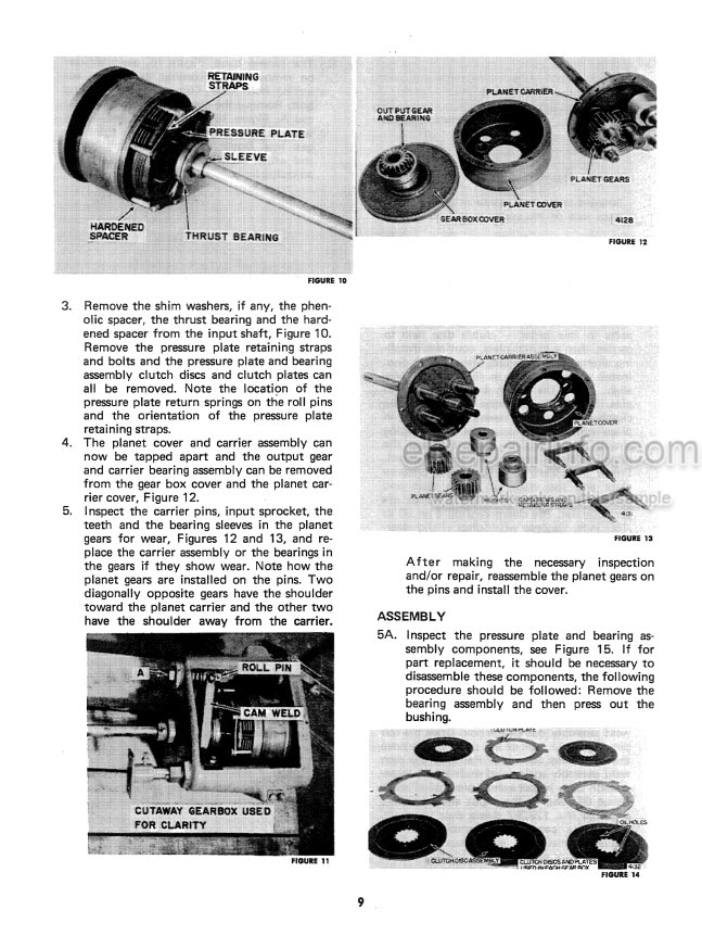 Photo 4 - New Holland 1469 Service Manual Haybine Mower Conditioner