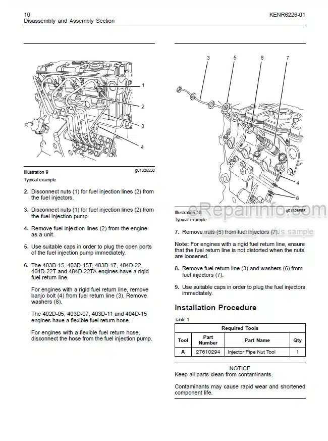 Photo 7 - Perkins 1100 Series Workshop Manual Engine