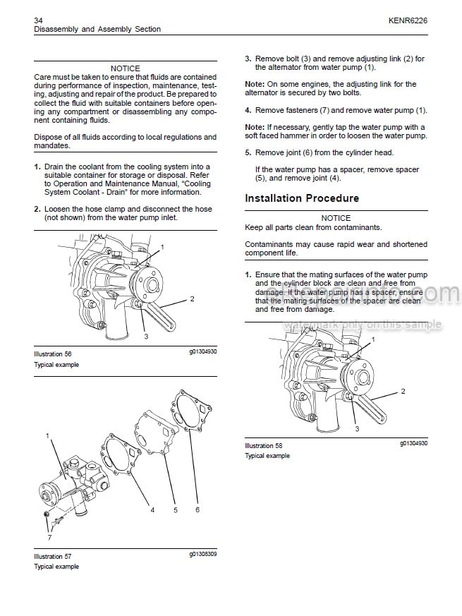 Photo 10 - Perkins 402D 403D 404D Operation And Maintenance Manual Industrial Engine SEBU8311-00
