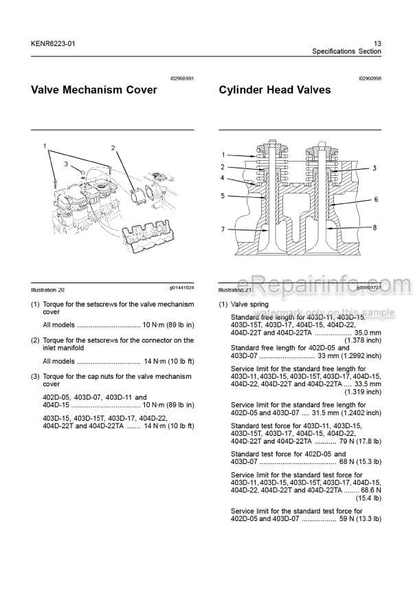 Photo 8 - Perkins 402D 403D 404D Specifications Industrial Engine