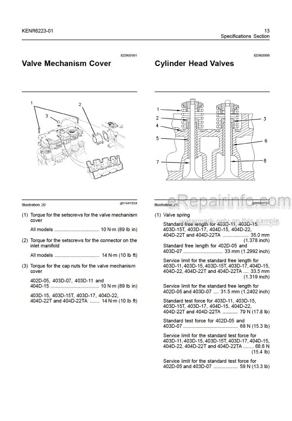 Photo 9 - Perkins 402D 403D 404D Specifications Industrial Engine