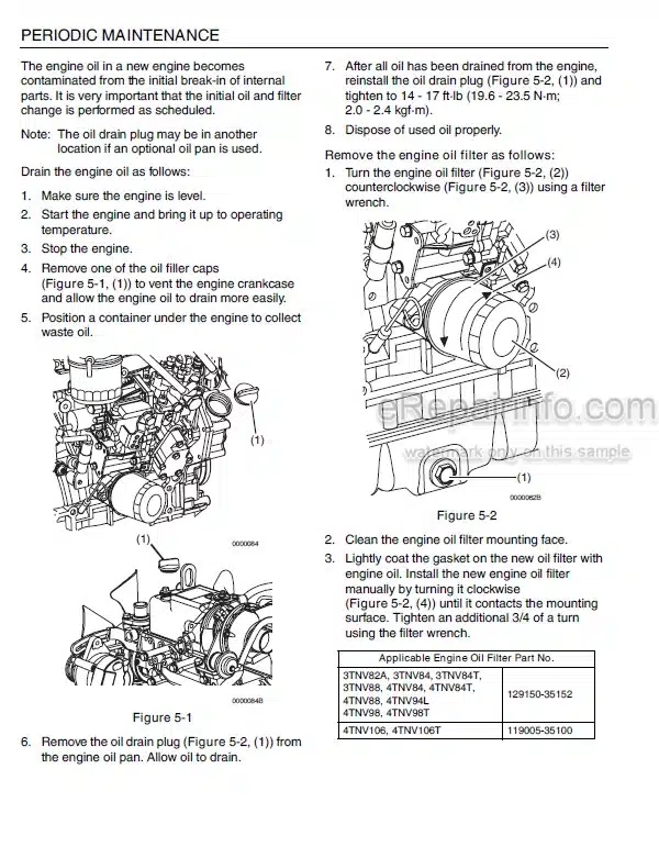 Photo 7 - Yanmar L40AE L48AAE L60AE L70AE L75AE L90AE L100AE Service Manual Diesel Engine 9806-3075