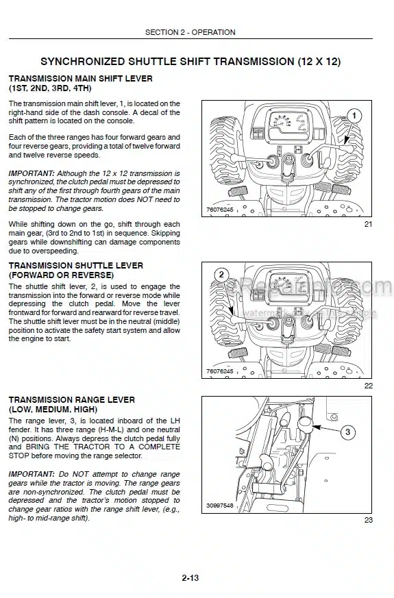 Photo 6 - Case IH Farmall 40 45 50 Operators Manual Compact Tractor 84382269