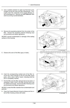 Photo 7 - Case IH Farmlift 525B Stage IIIB Operators Manual Telescopic Handler 51432205