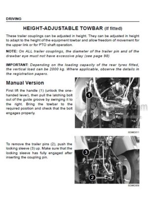 Photo 5 - Case IH High Tech CS110 CS120 CS130 CS150 Operating Manual Tractor