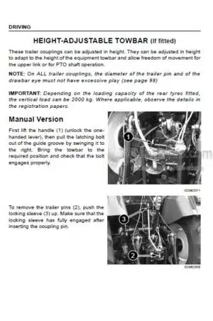 Photo 1 - Case IH High Tech CS110 CS120 CS130 CS150 Operating Manual Tractor