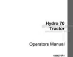 Photo 5 - Case IH Hydro 70 Operators Manual Tractor 1084275R1