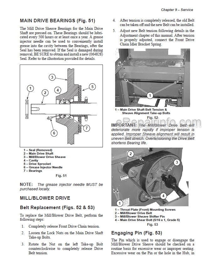 Photo 11 - Gehl 125 Mixall Operators Manual Grinder Mixer