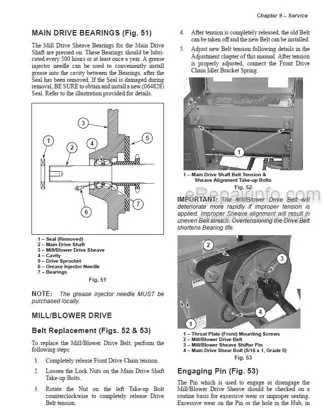 Photo 5 - Gehl 125 Mixall Operators Manual Grinder Mixer
