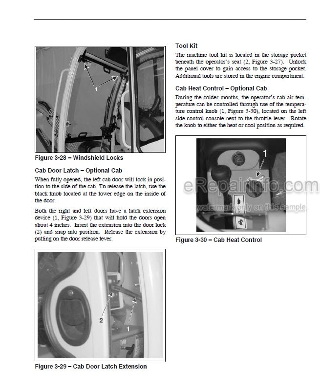 Photo 6 - Gehl 162 165 Operators Manual Disc Mower