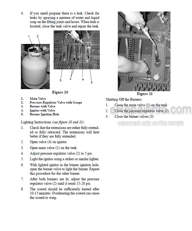 Photo 9 - Gehl 1648 Power Box Operators Manual Self Propelled Paver