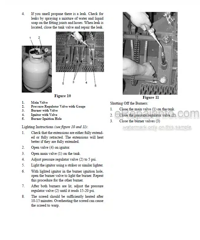 Photo 7 - Gehl 1648 Operators Manual Asphalt Paver