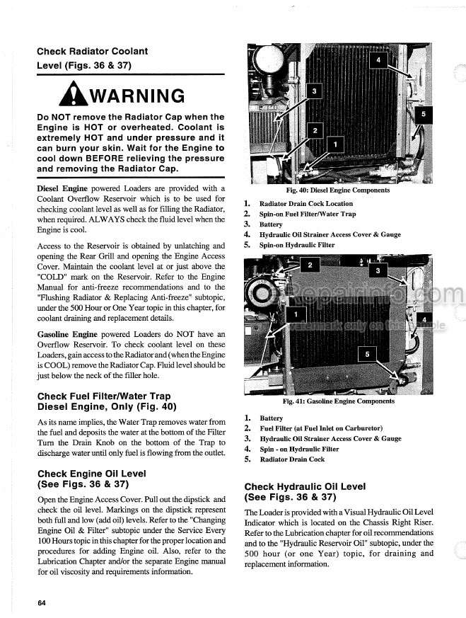 Photo 6 - Gehl 4510 4610 Operators Manual Skid Steer Loader