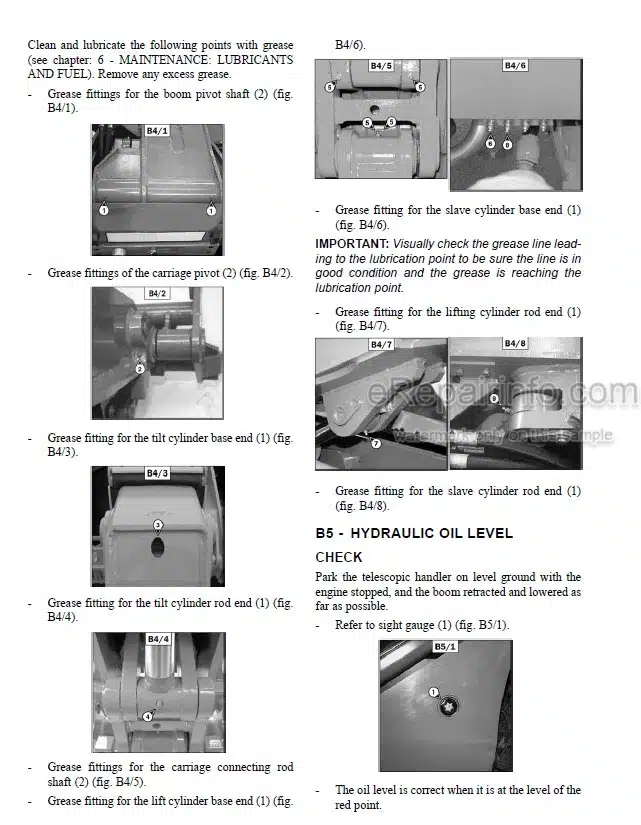 Photo 2 - Gehl CT7-23 Turbo Operators Manual Telescopic Handler SN 245989