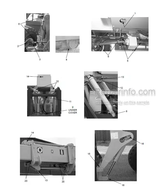Photo 11 - Gehl RS5 Operators Manual Telescopic Handler