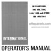 Photo 4 - International 886 986 1086 1486 1586 Hydro 186 Operators Manual Tractor 1084462R6